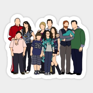 modern-family Sticker